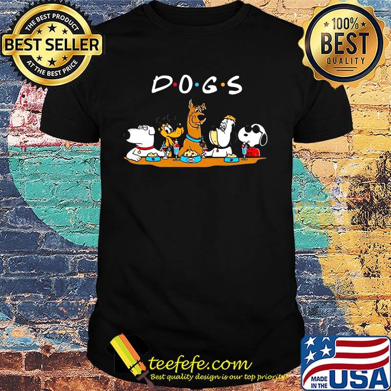 Official disney dogs cartoon shirt