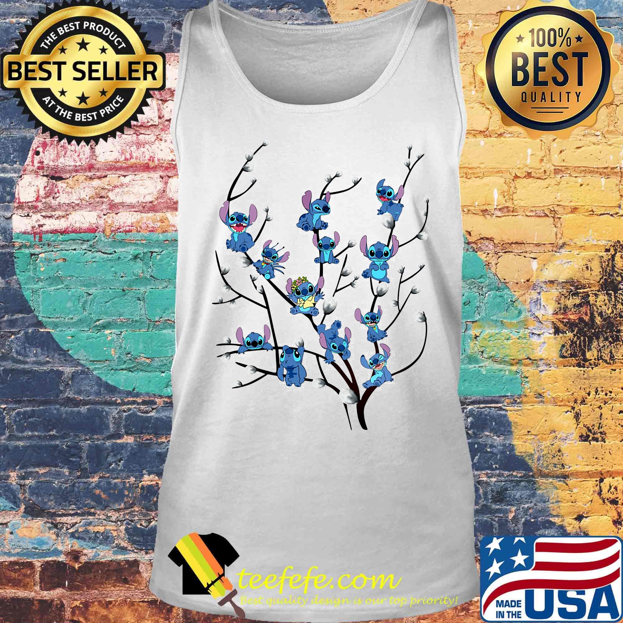 Official disney stitch tree s Tank top Official disney stitch tree s Tank top