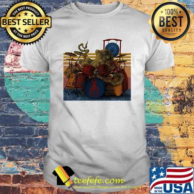 Official Drummer Vintage Retro Shirt