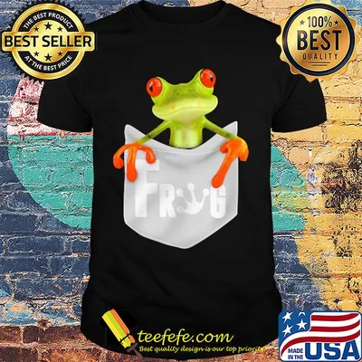 Official frog in a bag shirt