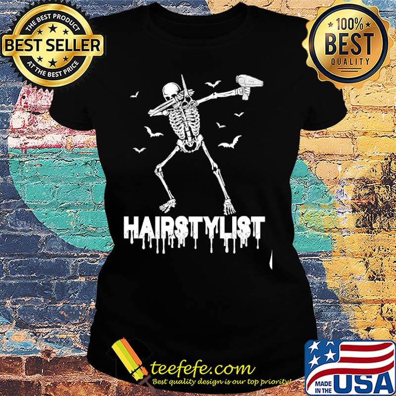 Official Hairstylist Skeleton Shirt Ladies tee Official Hairstylist Skeleton Shirt Ladies tee