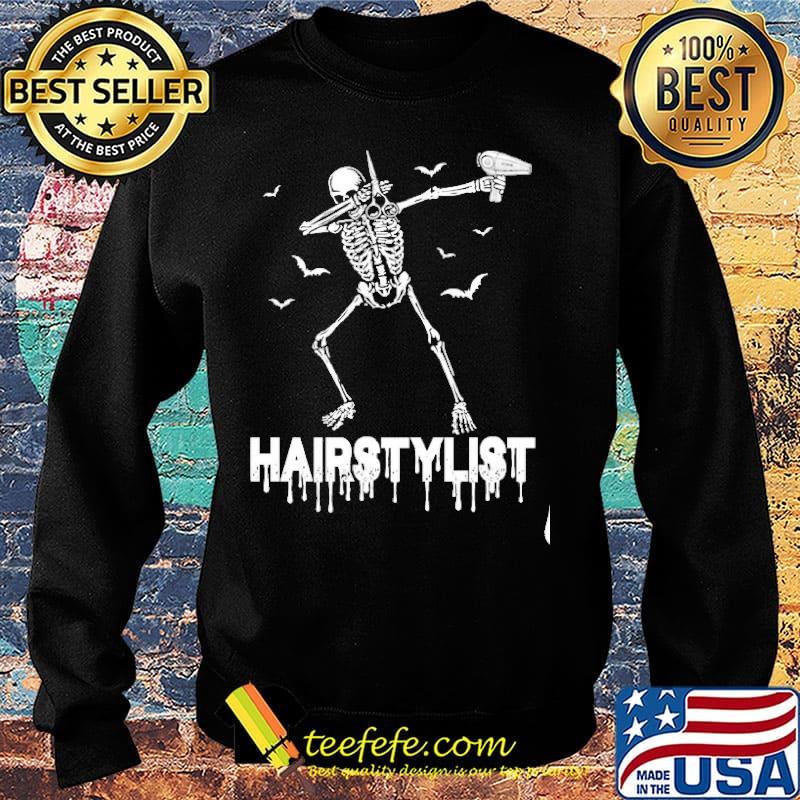 Official Hairstylist Skeleton Shirt Sweater Official Hairstylist Skeleton Shirt Sweater