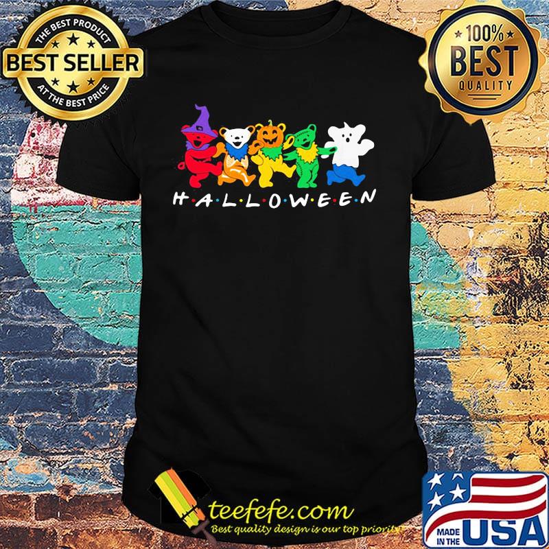 Official halloween bear color shirt