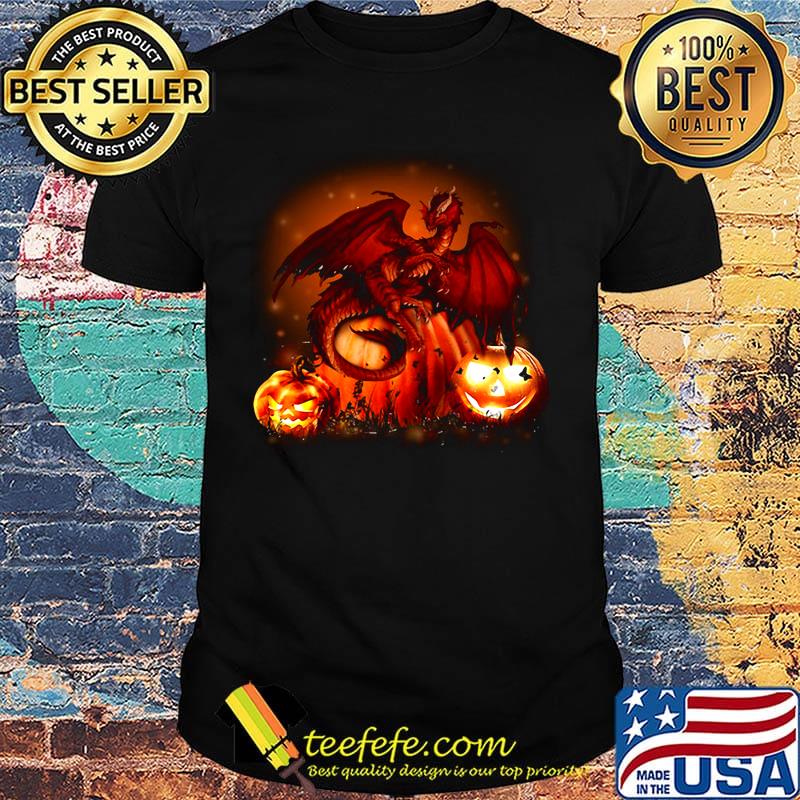 Official Halloween Dragon Pumkin shirt