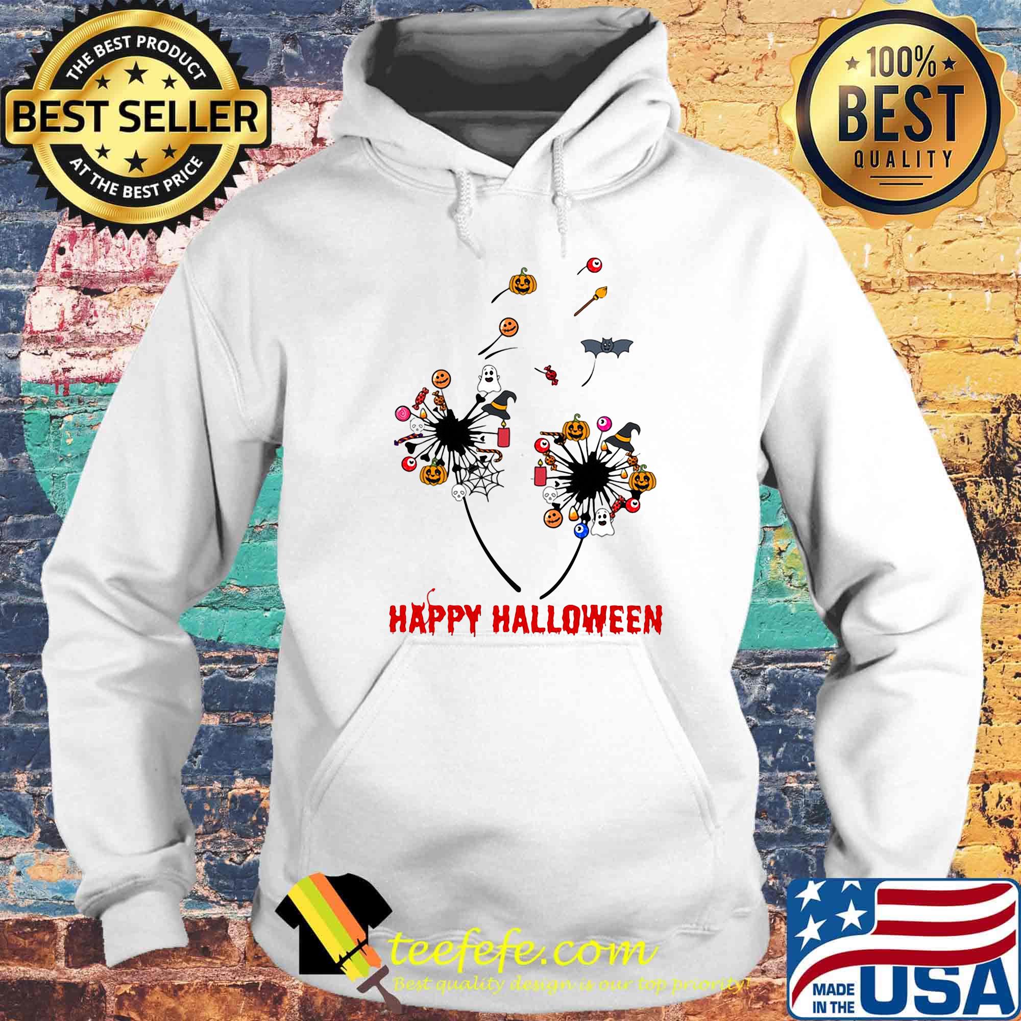 Official Happy Halloween Dandelion s Hoodie Official Happy Halloween Dandelion s Hoodie