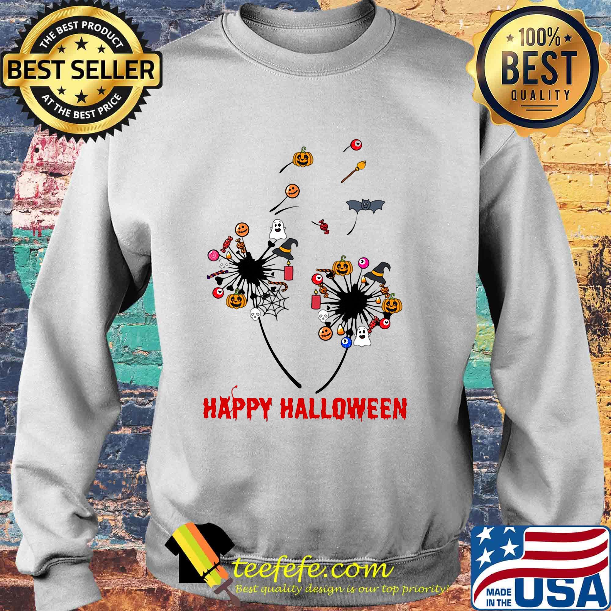 Official Happy Halloween Dandelion s Sweater Official Happy Halloween Dandelion s Sweater