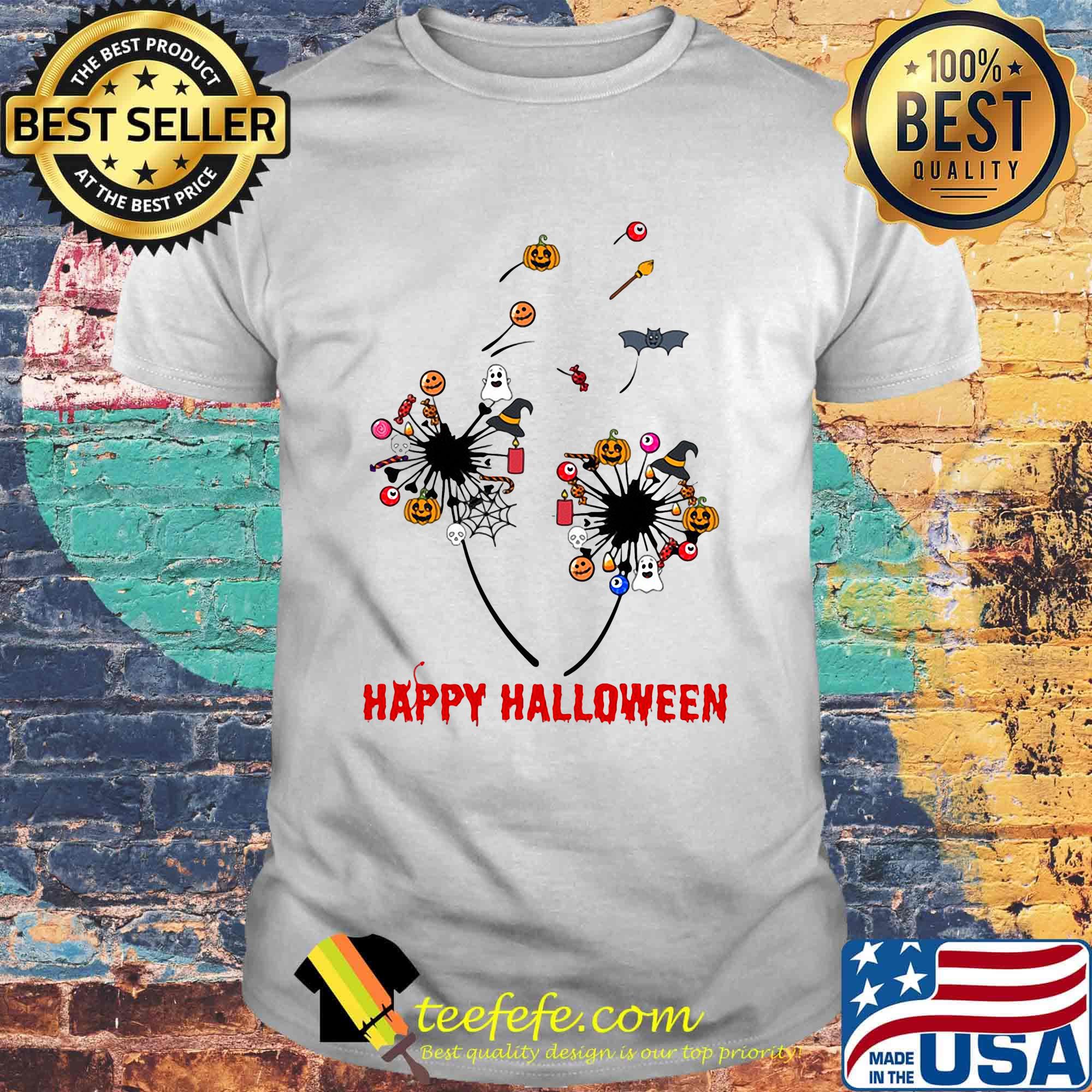 Official Happy Halloween Dandelion shirt Official Happy Halloween Dandelion shirt