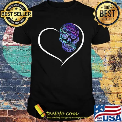 Official Holo skull heart shirt