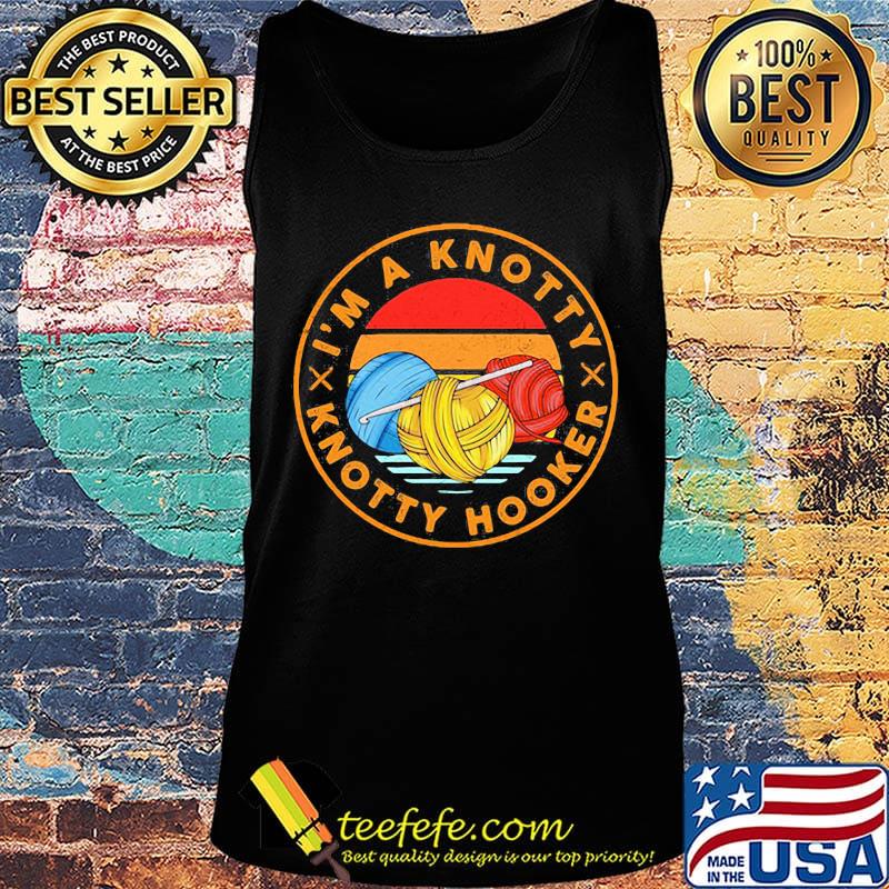 Official I'm a knotty knotty hooker vintage retro s Tank top Official I'm a knotty knotty hooker vintage retro s Tank top