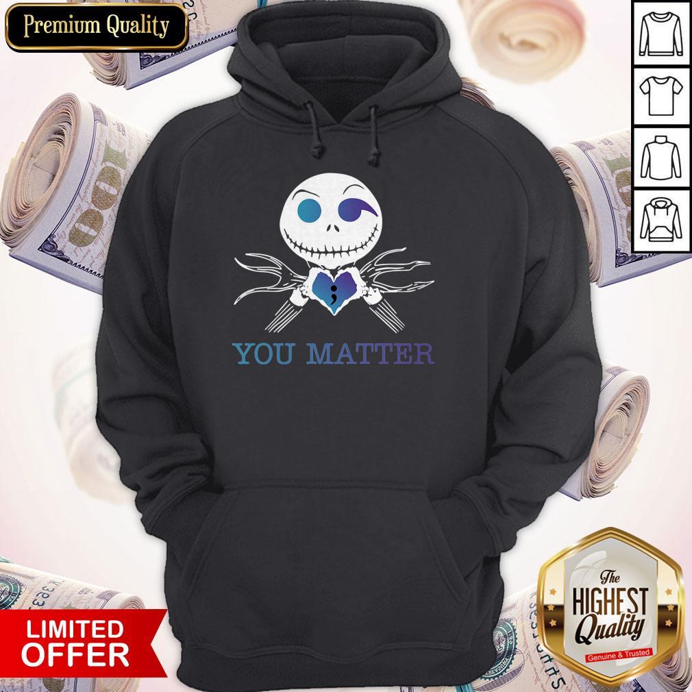 Official Jack Skellington You Matter Shirt