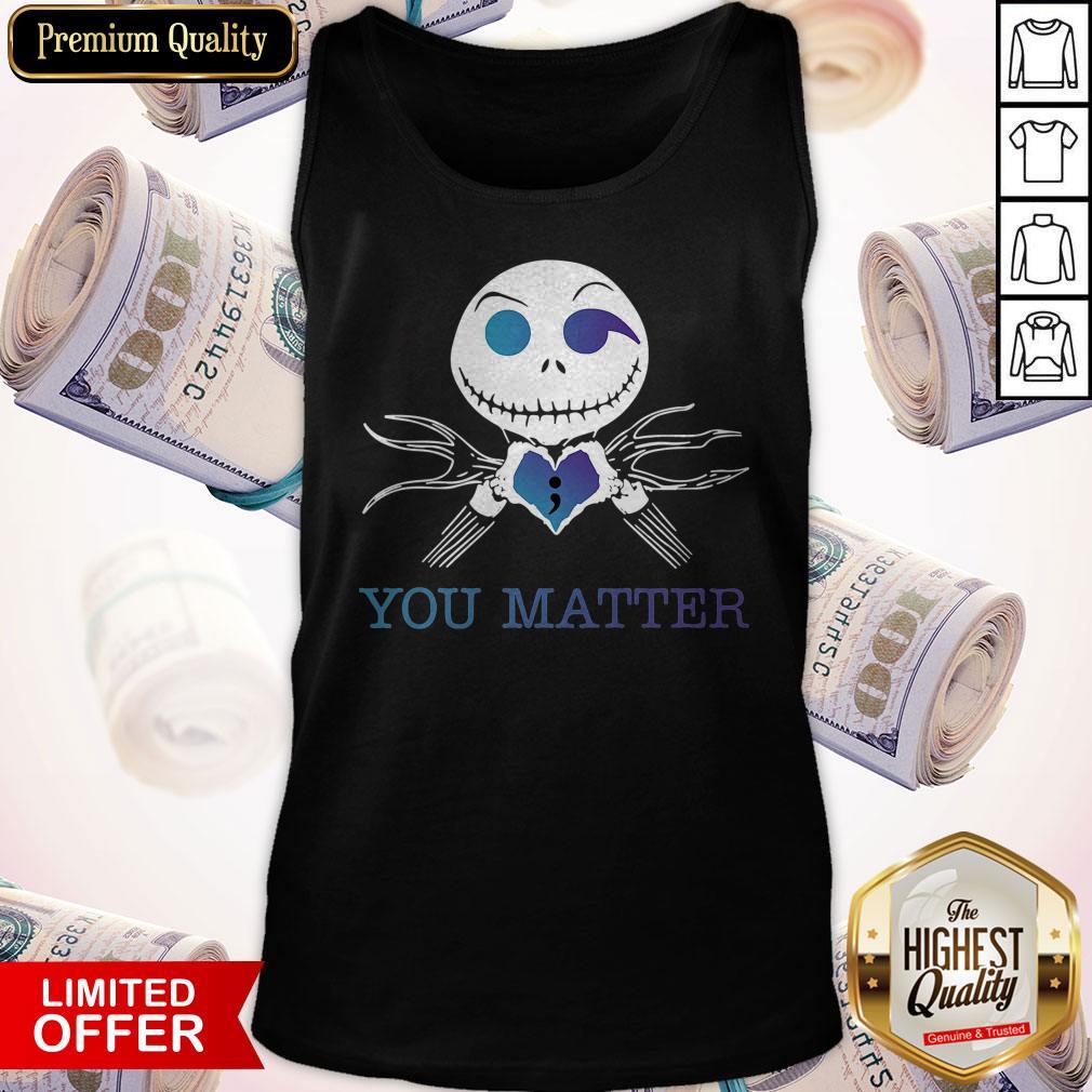 Official Jack Skellington You Matter Shirt