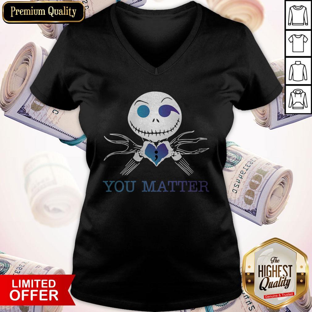 Official Jack Skellington You Matter Shirt