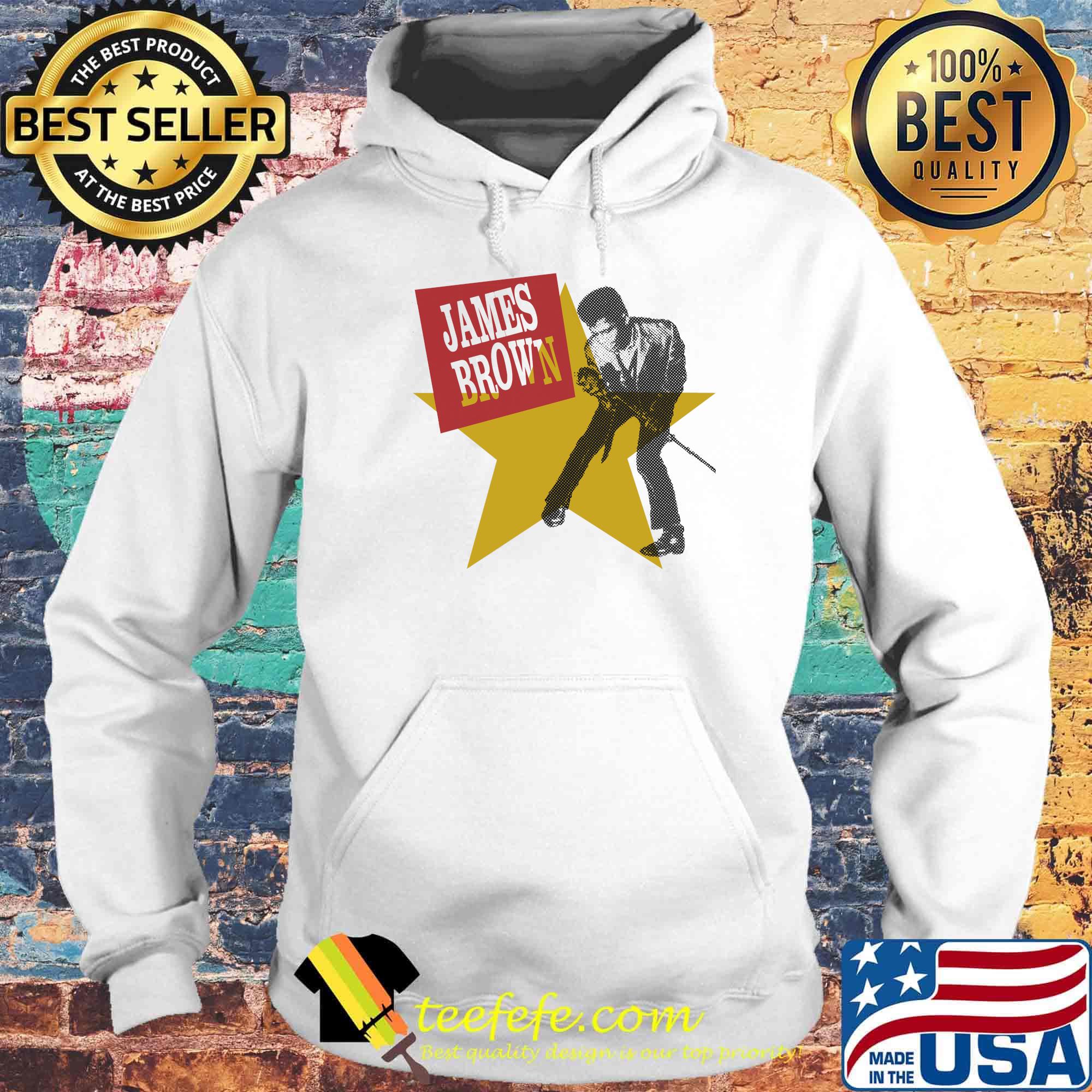 Official James Brown star s Hoodie Official James Brown star s Hoodie