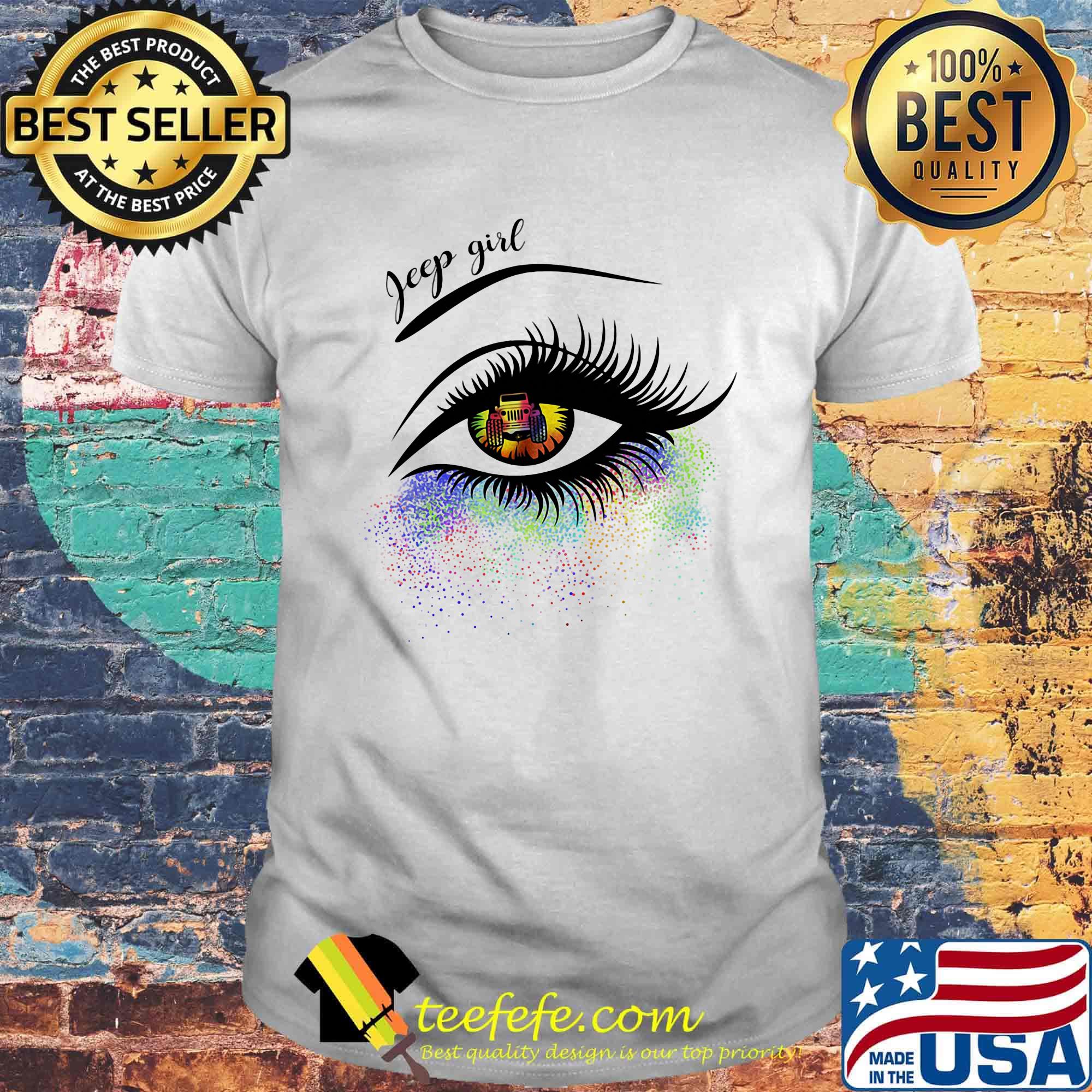 Official jeep girl colors shirt