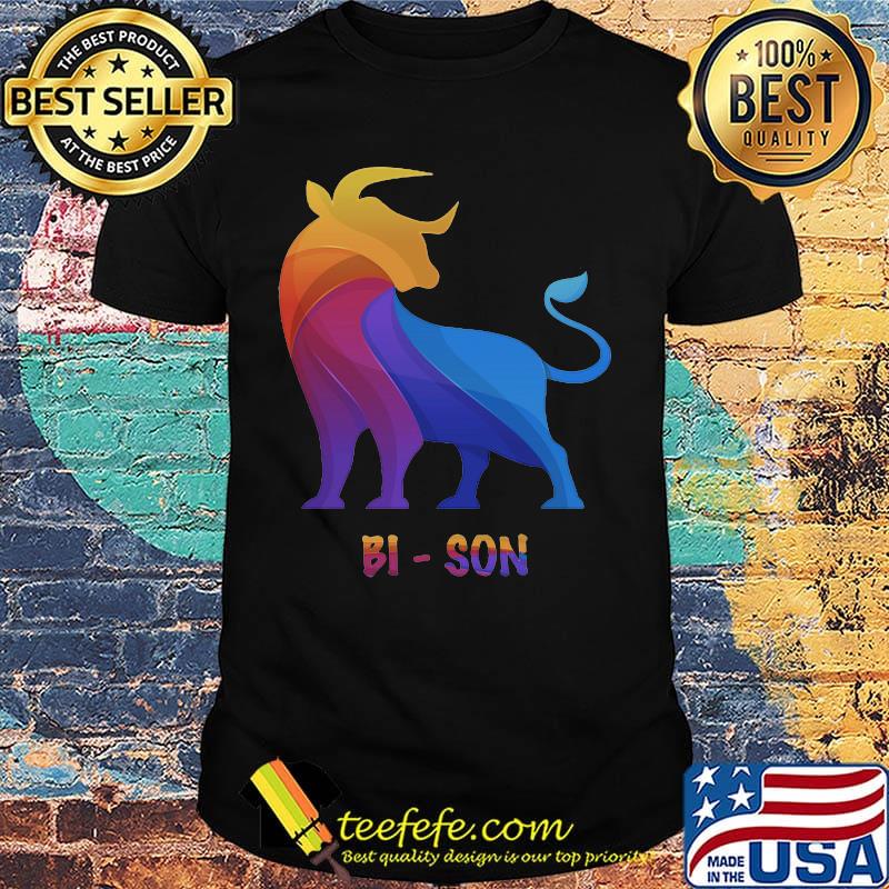 Official lgbt buffalo bi-son shirt