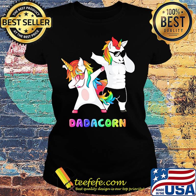 Official lgbt unicorn dadacorn s Ladies tee Official lgbt unicorn dadacorn s Ladies tee