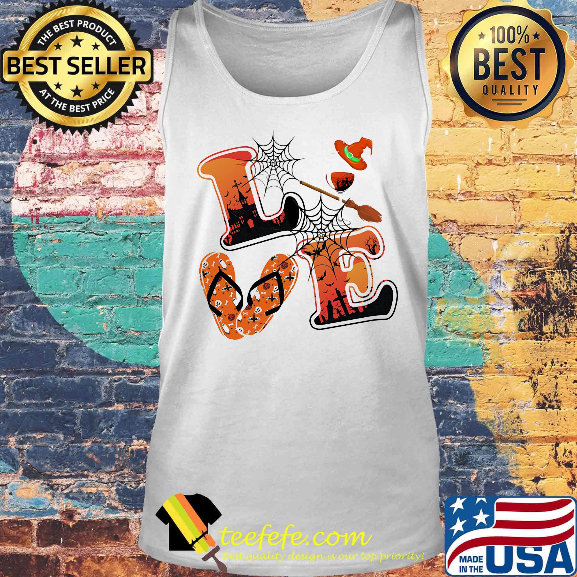 Official Love Halloween Witch Shirt Tank top Official Love Halloween Witch Shirt Tank top