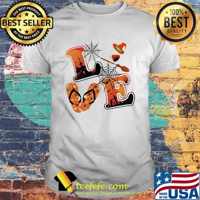 Official Love Halloween Witch Shirt