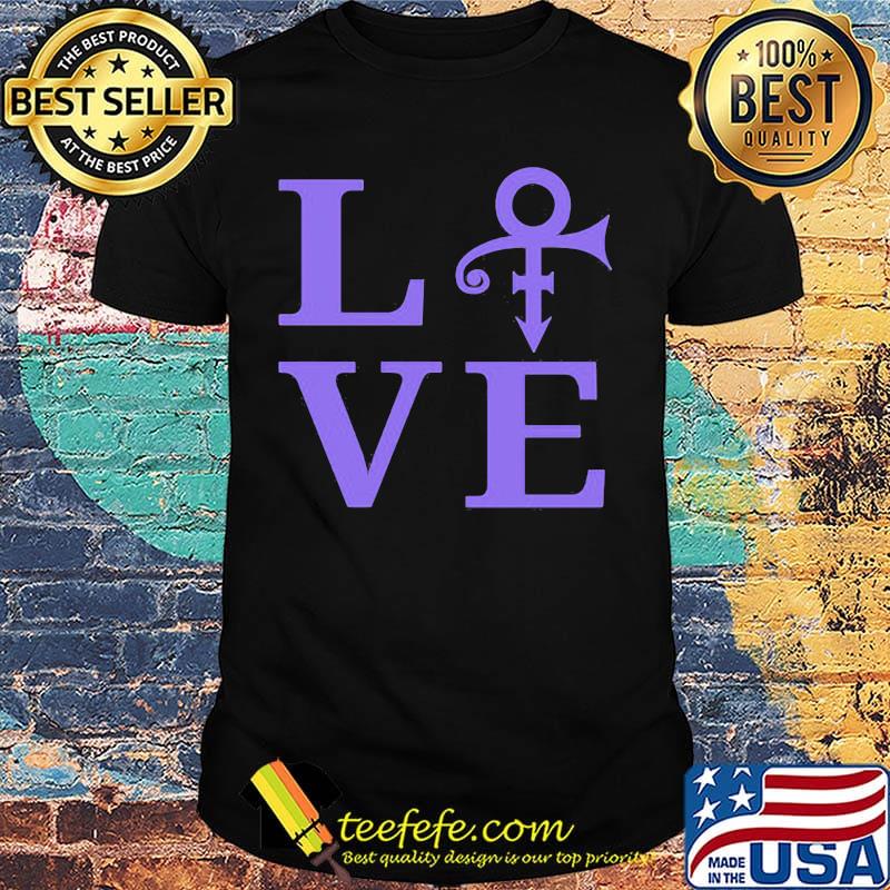 Official love prince logo shirt Official love prince logo shirt