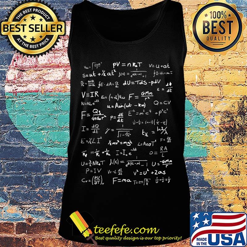 Official math formulas s Tank top Official math formulas s Tank top
