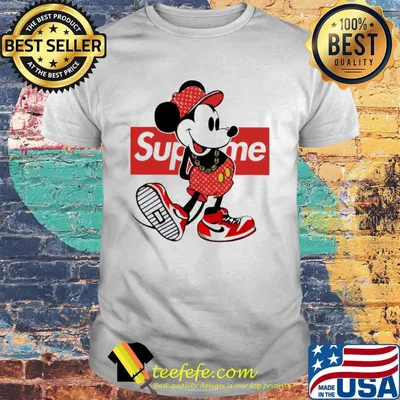 Official Mickey mouse Superme shirt