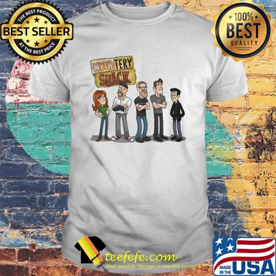 Official mythbusters characters cartoon shirt