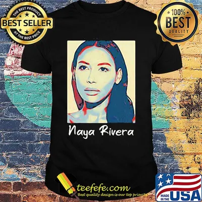 Official naya rivera art shirt