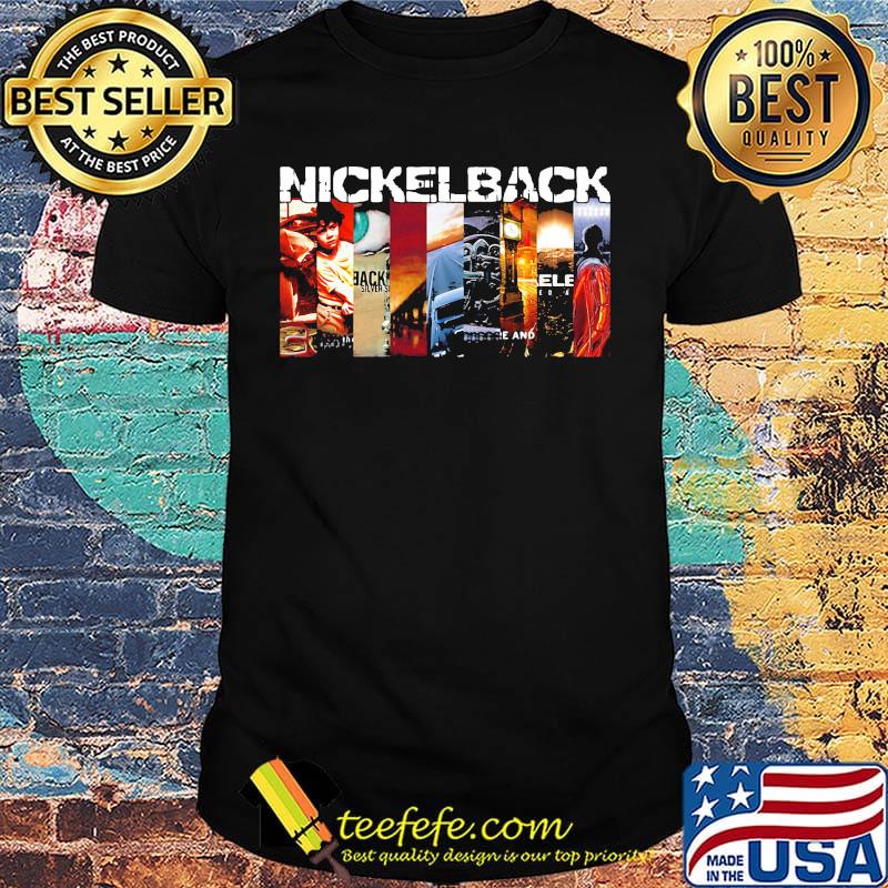 Official nickelback band poster shirt Official nickelback band poster shirt