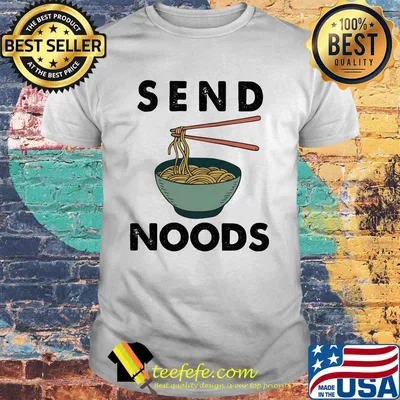 Official noodles send noods shirt