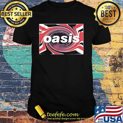 Official oasis logo shirt