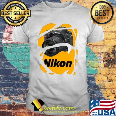 Official photography camera nikon shirt
