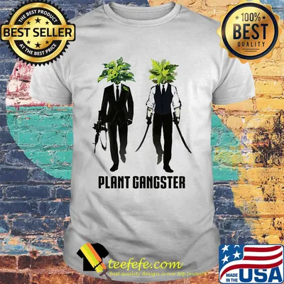 Official plant gangster shirt
