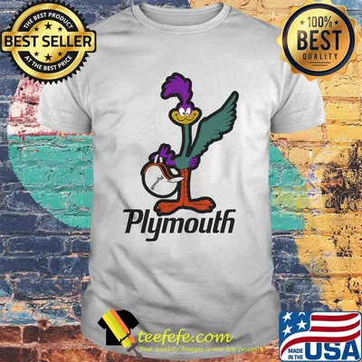 Official plymouth road runner shirt