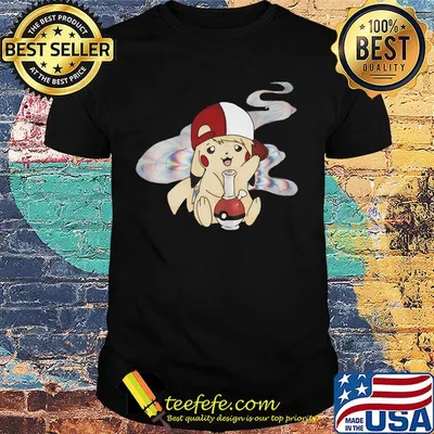 Official pokemon smoking shirt