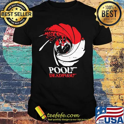 Official Pool gun Deadpool shirt