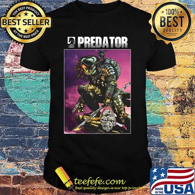 Official predator holding skulls shirt