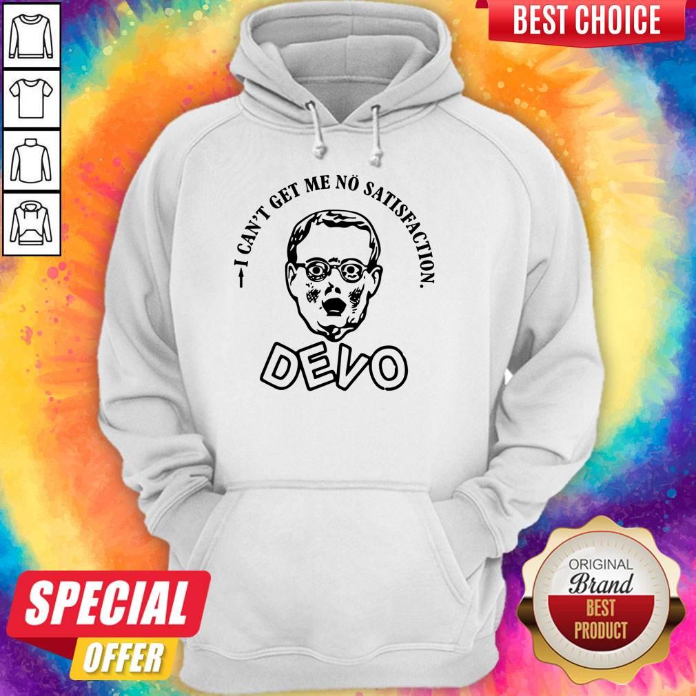 Official Pretty I Can Get Me No Satisfaction Devo Shirt