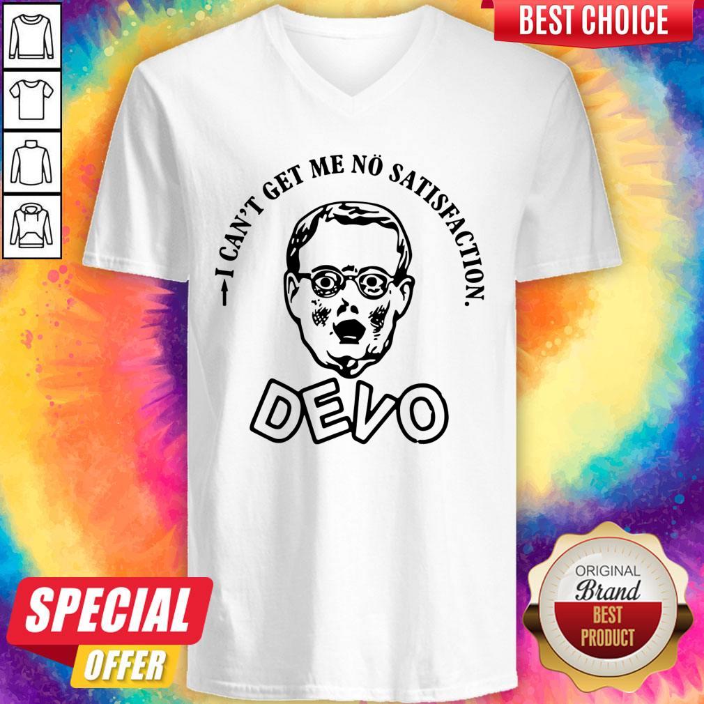 Official Pretty I Can Get Me No Satisfaction Devo Shirt
