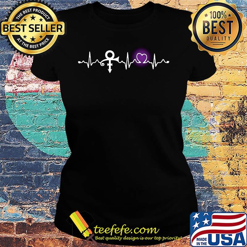 Official prince heartbeat logo s Ladies tee Official prince heartbeat logo s Ladies tee