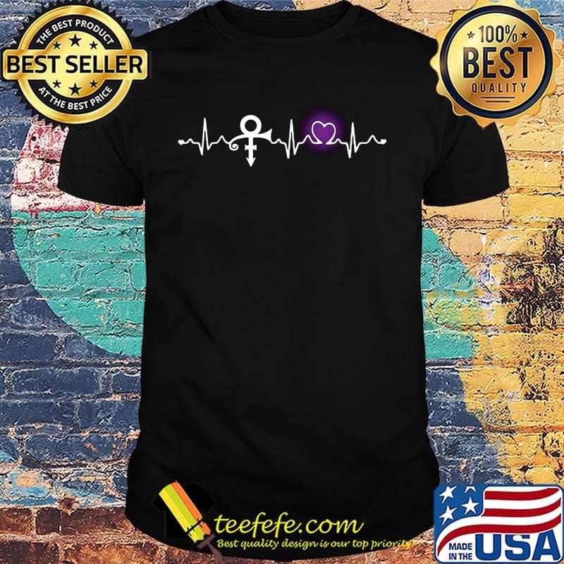 Official prince heartbeat logo shirt Official prince heartbeat logo shirt