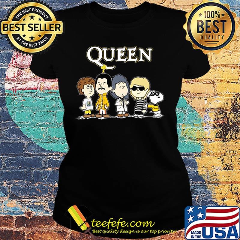 Official Queen Band Snoopy s Ladies tee Official Queen Band Snoopy s Ladies tee