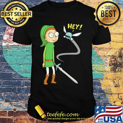 Official rick and morty hey shirt
