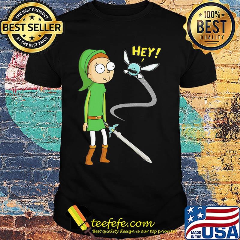 Official rick and morty hey shirt