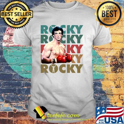 Official rocky balboa vintage shirt