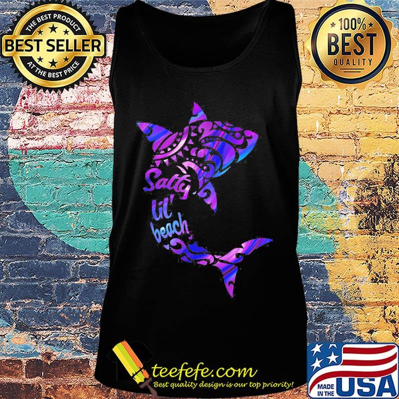 Official Salty Lil' Beach Shark Shirt Tank top Official Salty Lil' Beach Shark Shirt Tank top