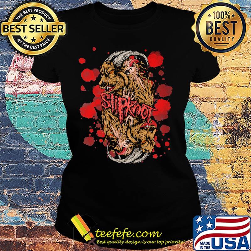 Official slipknot band goats s Ladies tee Official slipknot band goats s Ladies tee