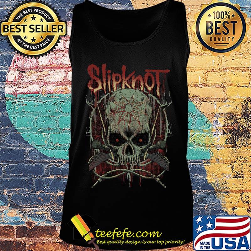 Official slipknot band skull s Tank top Official slipknot band skull s Tank top