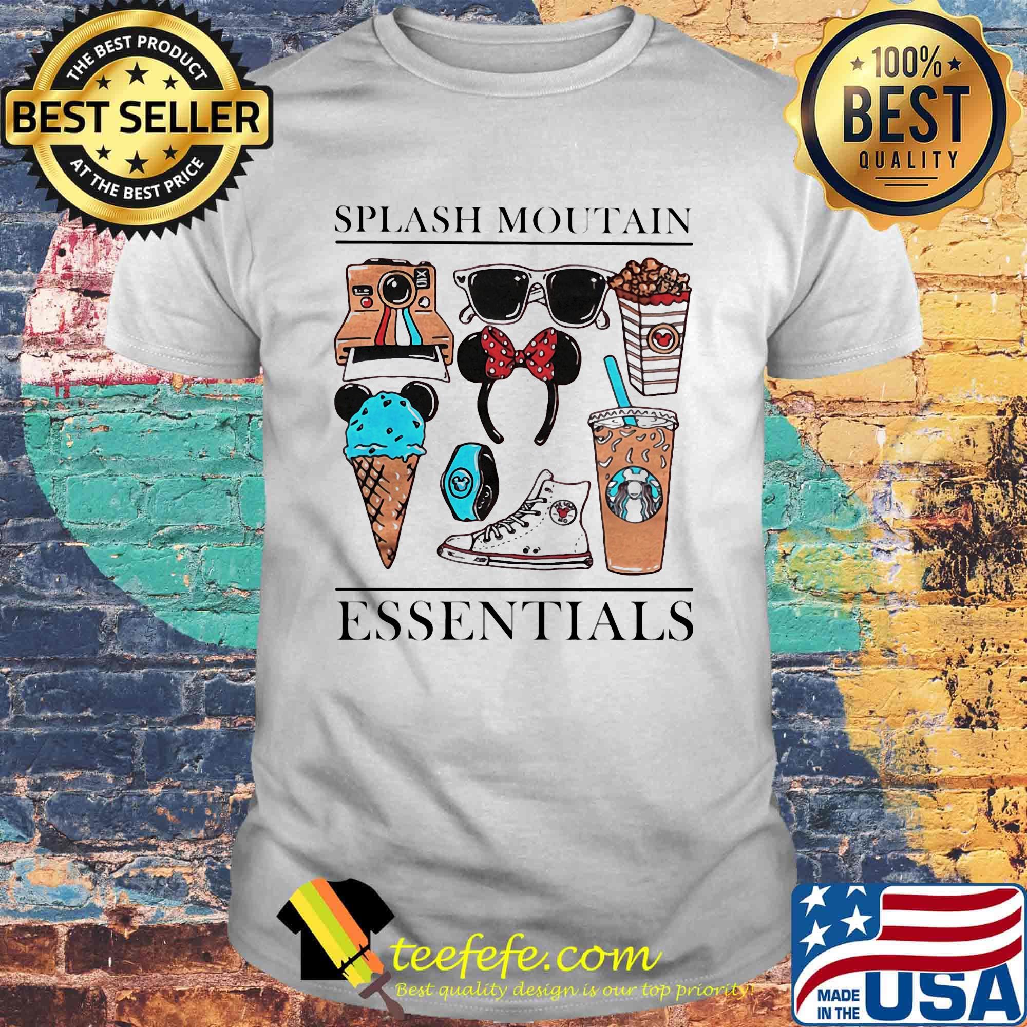 Official splash mountain essentials shirt