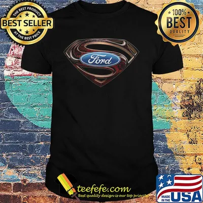 Official superman ford logo shirt