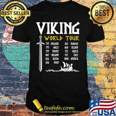 Official Viking World Tour Shirt